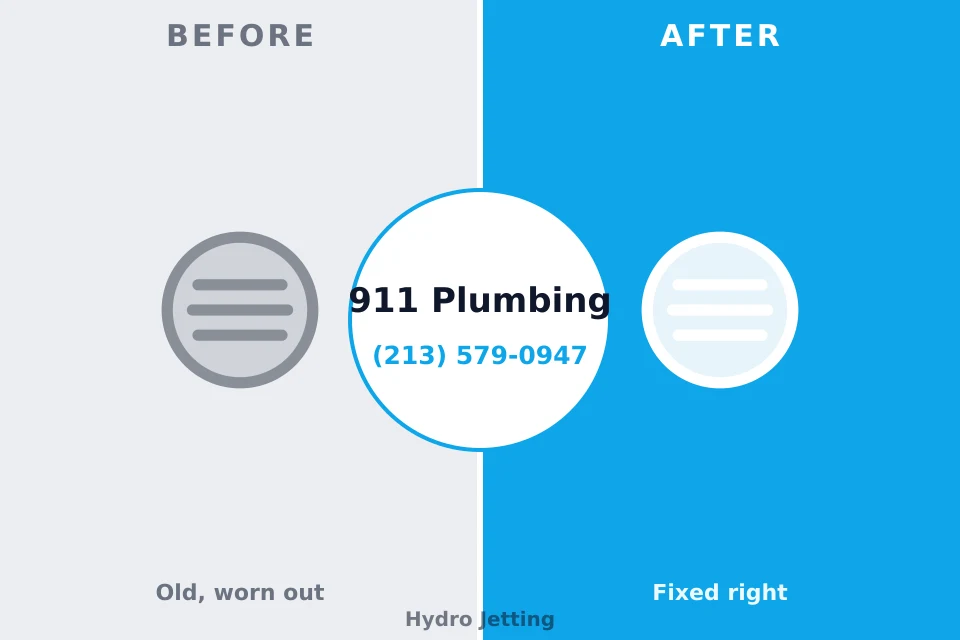 Before and after: plumbing company Berkley, CO